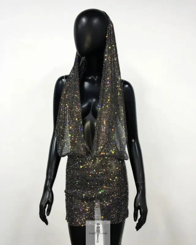 Fashionsarah.com Fashionsarah.com Sparkly Rhinestone Dress