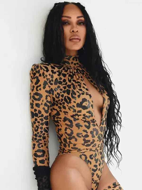 Sexy Leopard Bodysuit