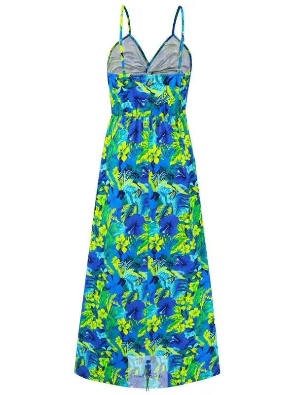 Fashionsarah.com Fashionsarah.com Twisted Printed V-Neck Cami Dress