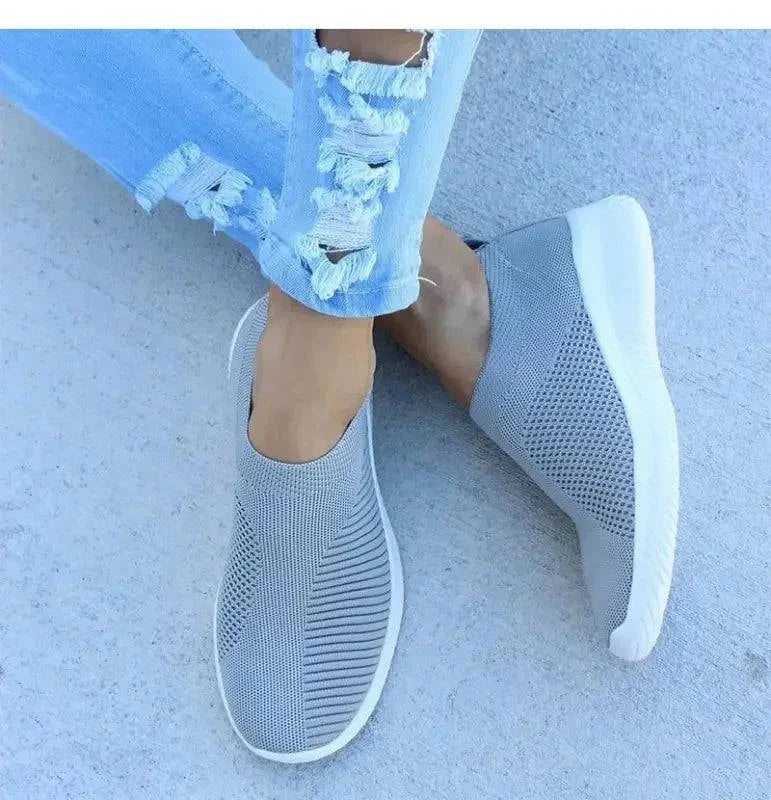 Knit Slip-On SneakersFashionsarah.com