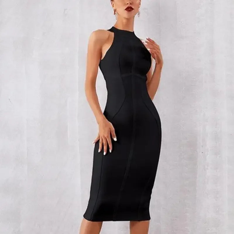 White Seamyla Bandage DressFashionsarah.com