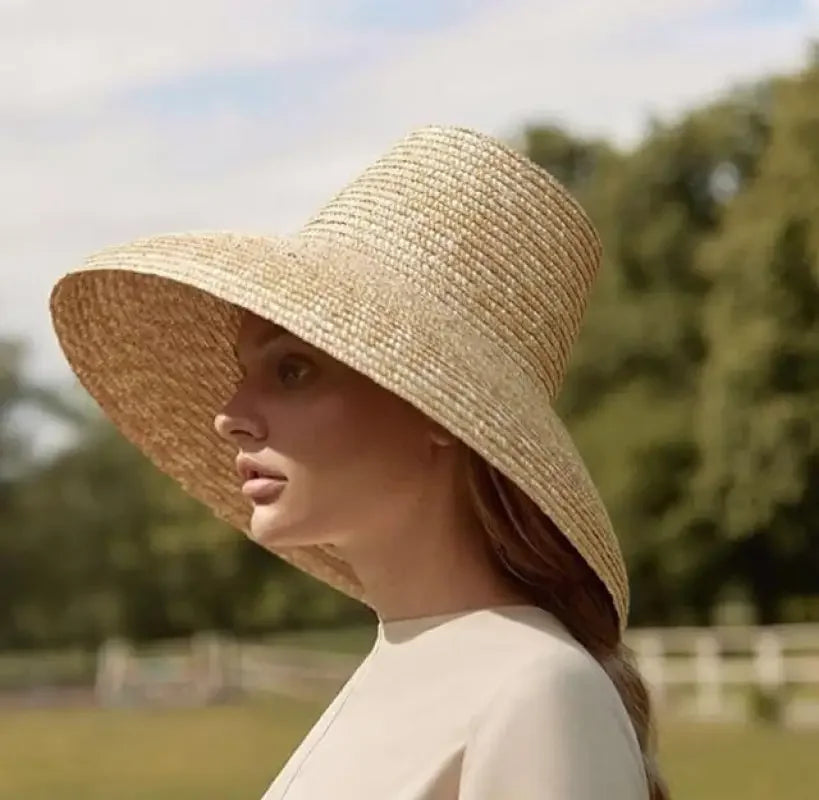 Navy Band Straw Ladies HatFashionsarah.com