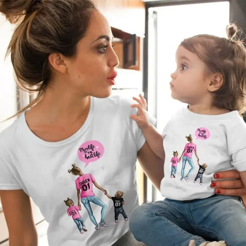 Matching T-shirts Mom & Baby | Fashionsarah.com