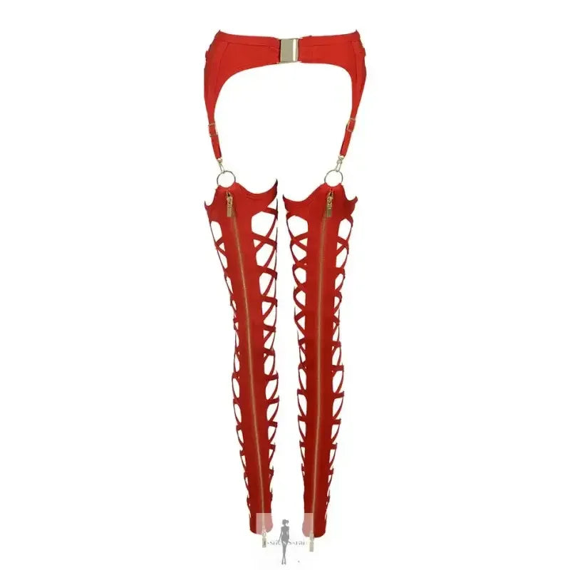 Fashionsarah.com Fashionsarah.com Women Bandage Pencil Zip Pants