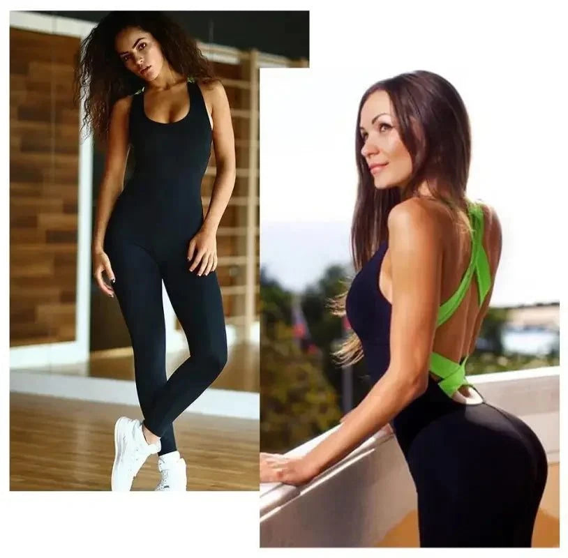 X-Cross Bodycon Jumpsuits | Fashionsarah.com