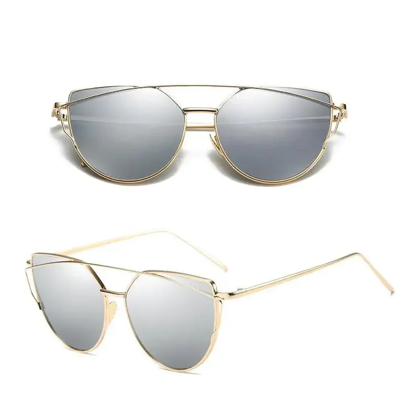 Cat Eye Mirror Sunglasses | Fashionsarah.com