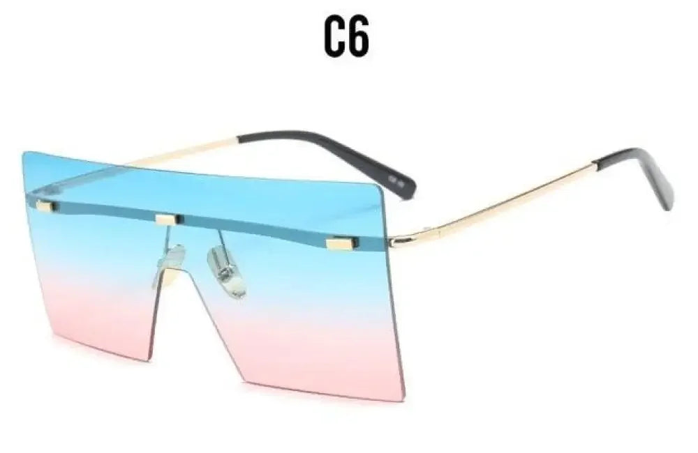 Oversized Mirror Sunglasses | Fashionsarah.com