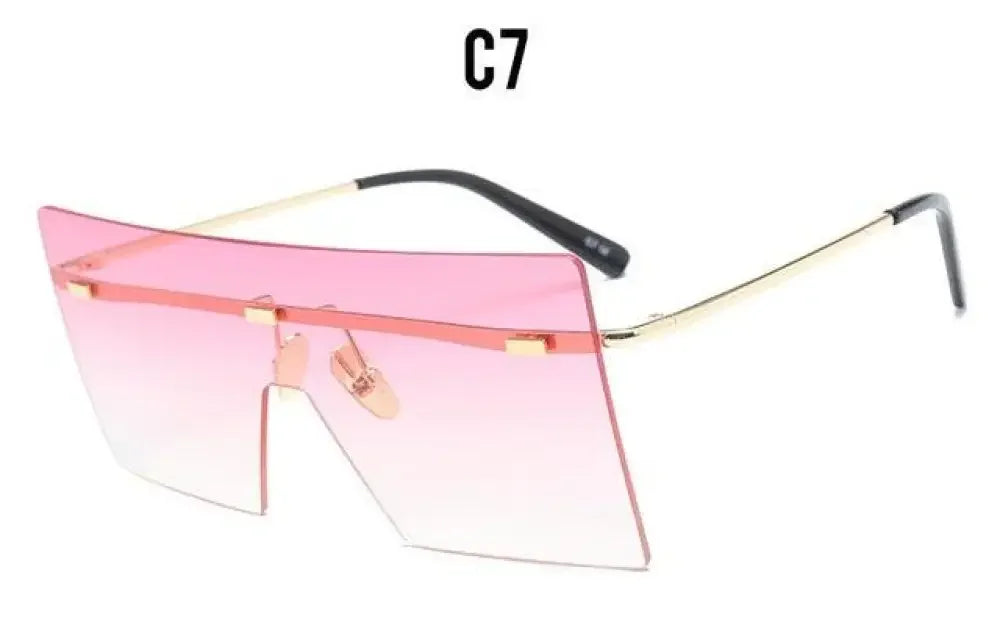 Oversized Mirror Sunglasses | Fashionsarah.com