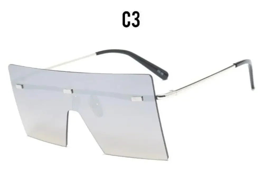 Oversized Mirror Sunglasses | Fashionsarah.com