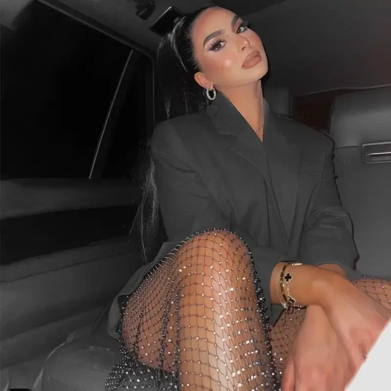 Women Diamond Elastic Pants | Fashionsarah.com