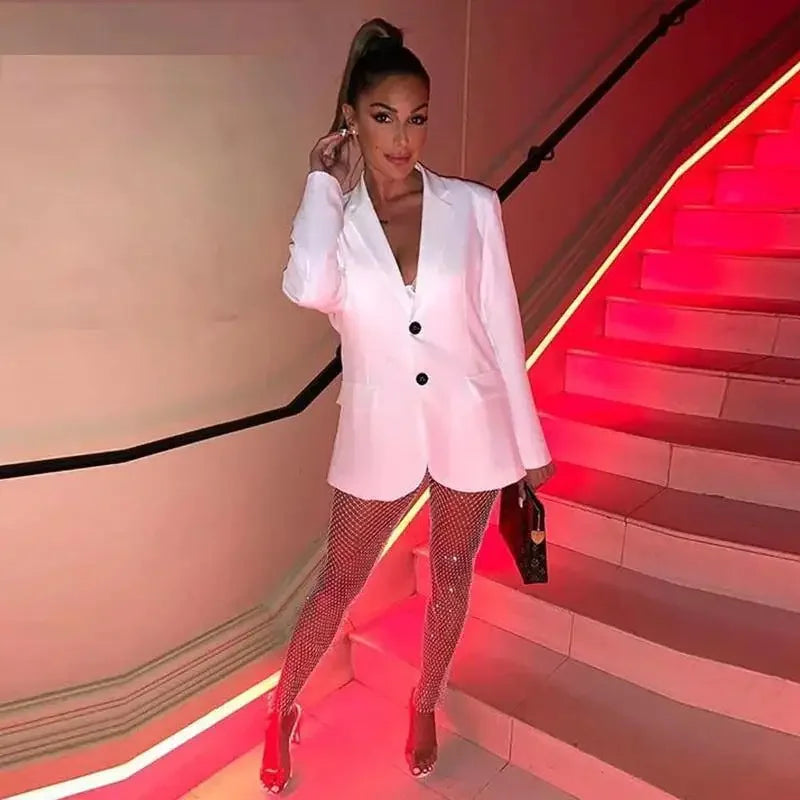 Women Diamond Elastic Pants | Fashionsarah.com