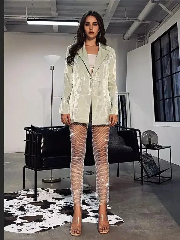 Women Diamond Elastic Pants | Fashionsarah.com