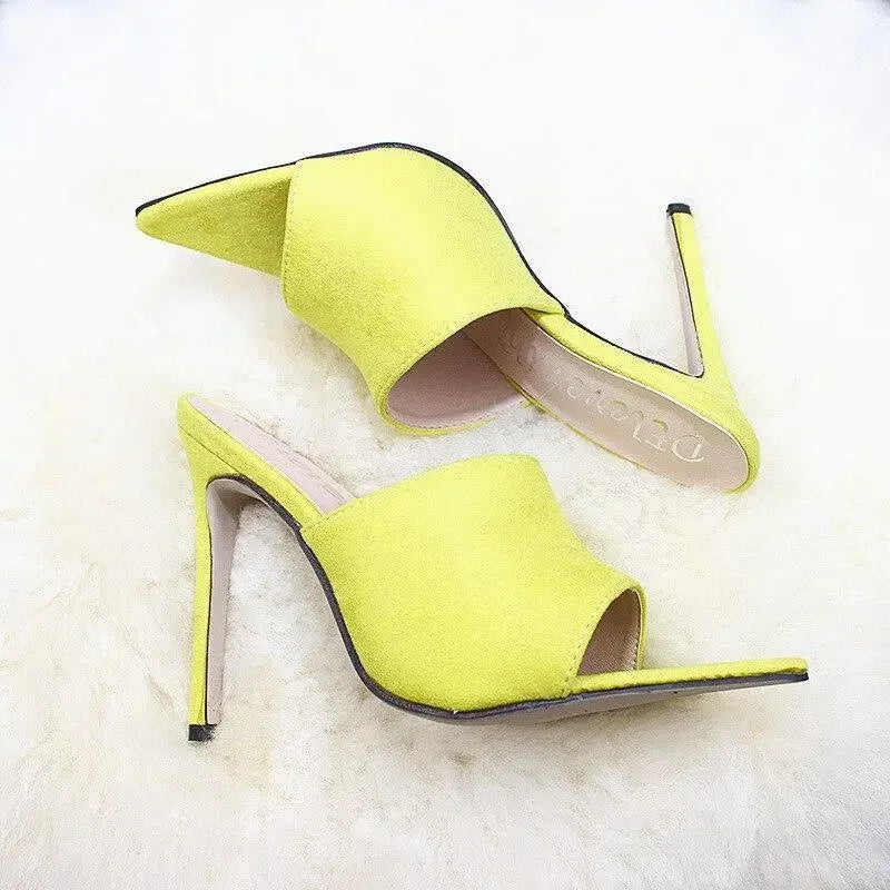 Candy Fur Heels | Fashionsarah.com