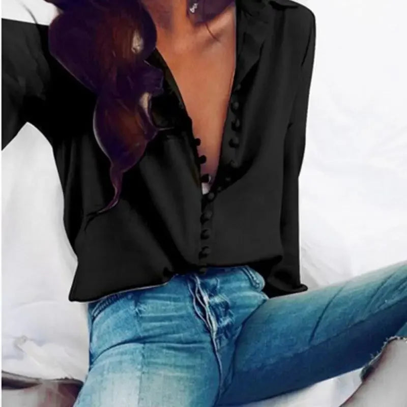 Women Loose Button T-shirts | Fashionsarah.com