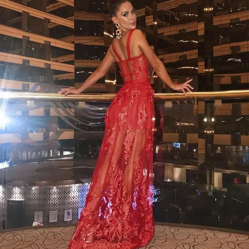 Lace Catwalk Dresses | Fashionsarah.com