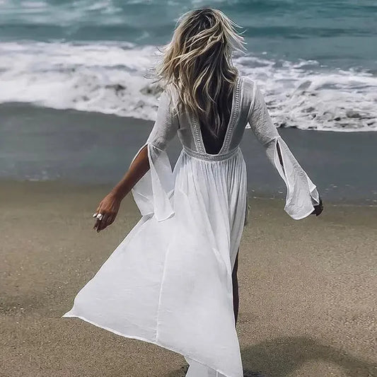 White Beach Cover up! | Fashionsarah.com