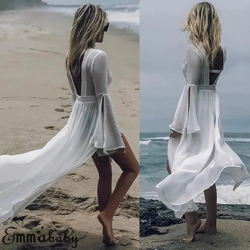 White Beach Cover up! | Fashionsarah.com
