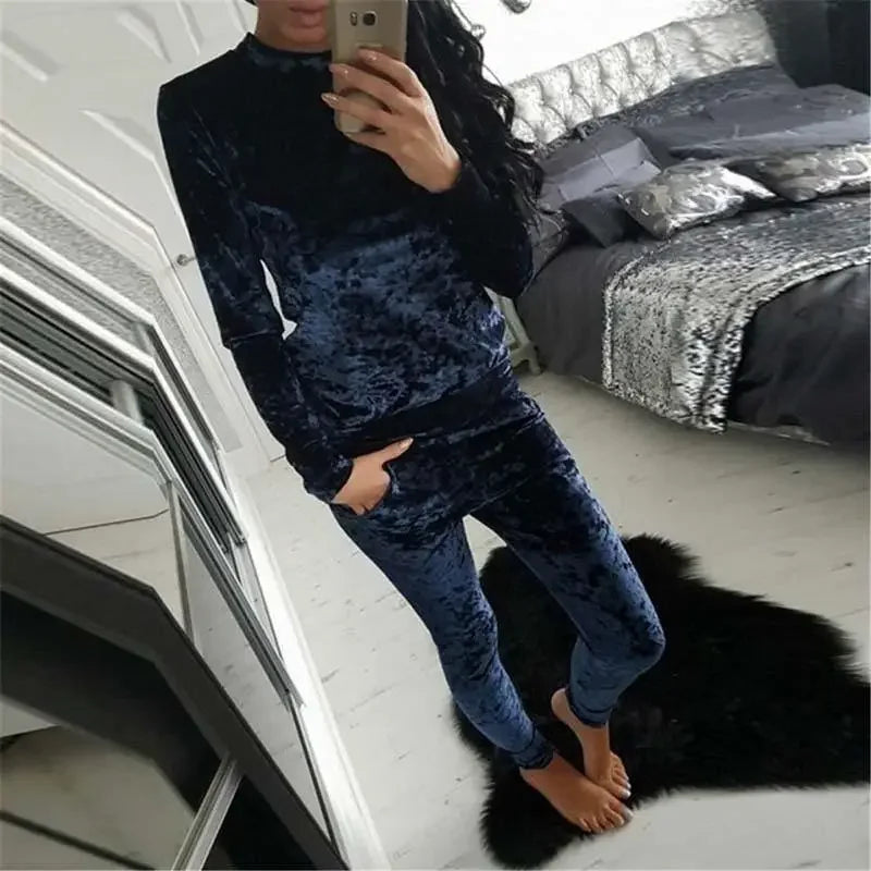 Velvet Tracksuits S-3XL! | Fashionsarah.com