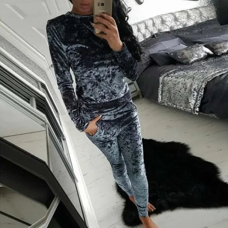 Velvet Tracksuits S-3XL! | Fashionsarah.com
