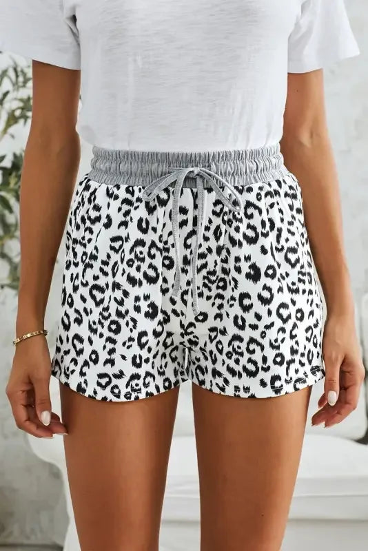 Leopard Shorts With Pockets | Fashionsarah.com