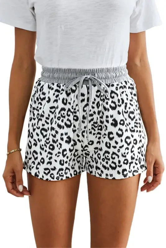 Fashionsarah.com Leopard Shorts With Pockets