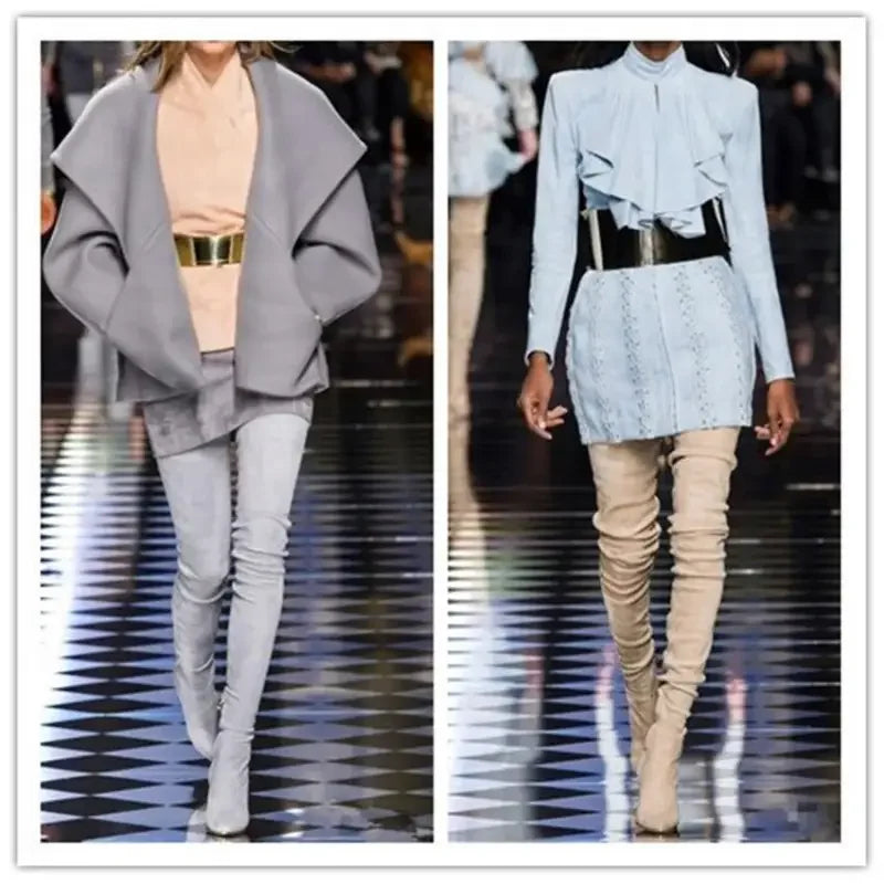 Fashionsarah.com Over the knee Suede boots