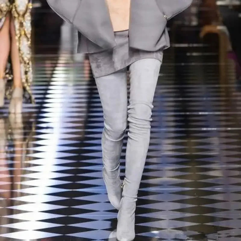 Fashionsarah.com Over the knee Suede boots