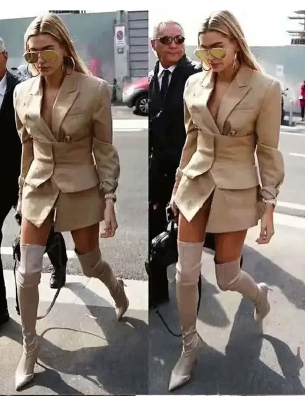 Fashionsarah.com Over the knee Suede boots