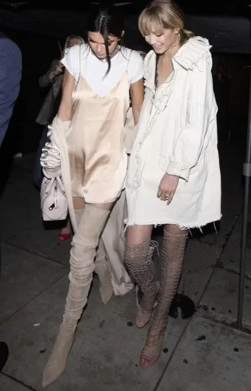 Fashionsarah.com Over the knee Suede boots