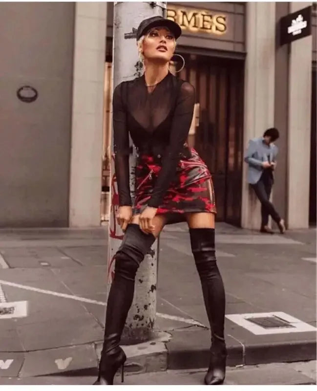 Fashionsarah.com Over the knee Suede boots