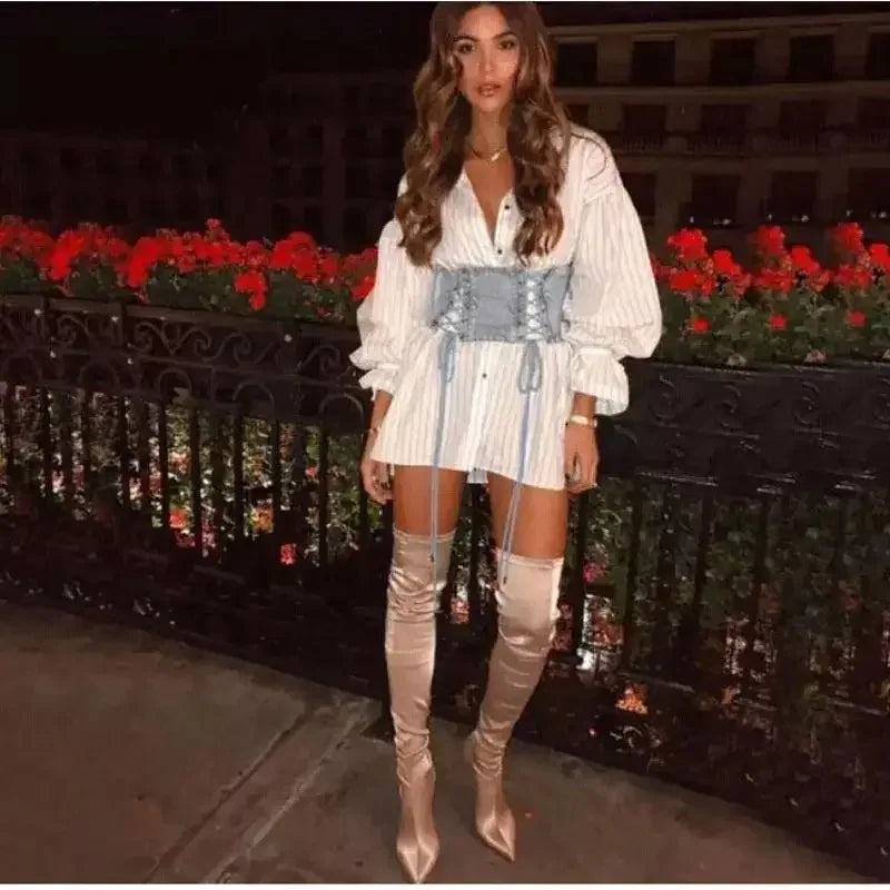 Fashionsarah.com Over the knee Suede boots