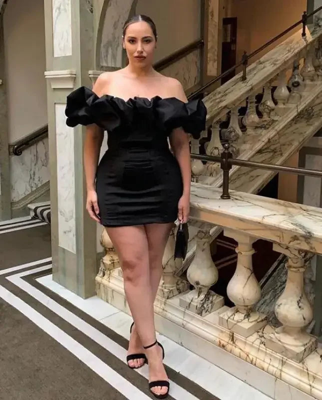 Ruffle Strapless Dress | Fashionsarah.com