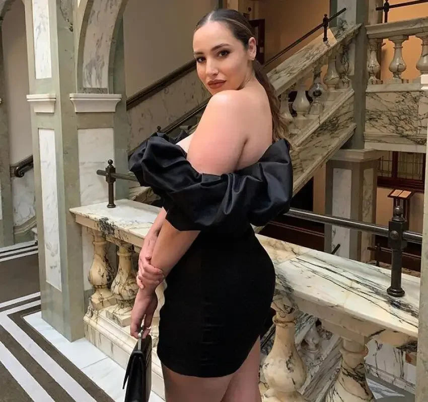 Ruffle Strapless Dress | Fashionsarah.com