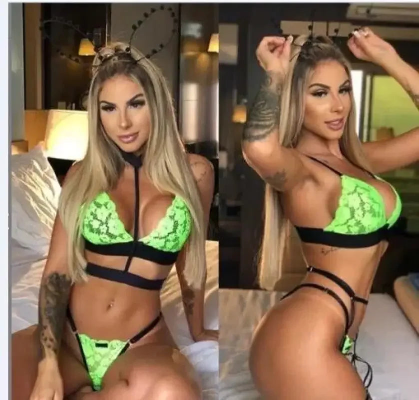 Fashionsarah.com Pink Underwear Set