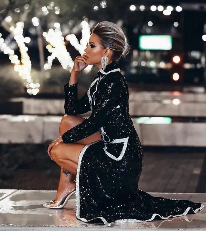 New Glamorous Outwear Dress | Fashionsarah.com