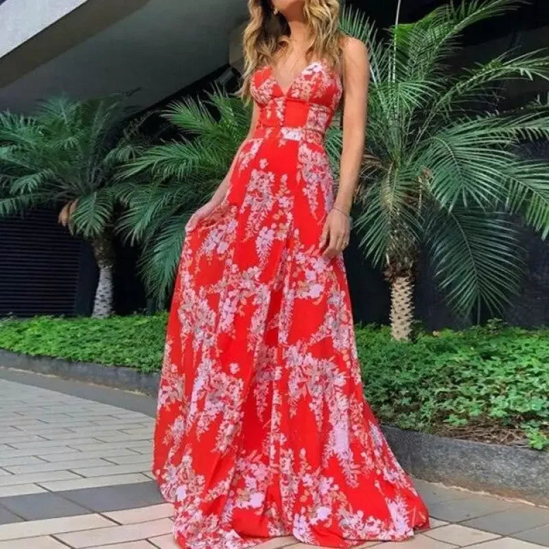 Bohemian Floral Dress | Fashionsarah.com