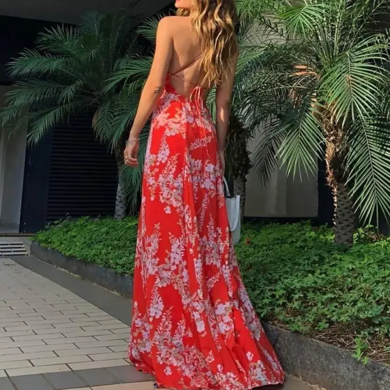 Bohemian Floral Dress | Fashionsarah.com