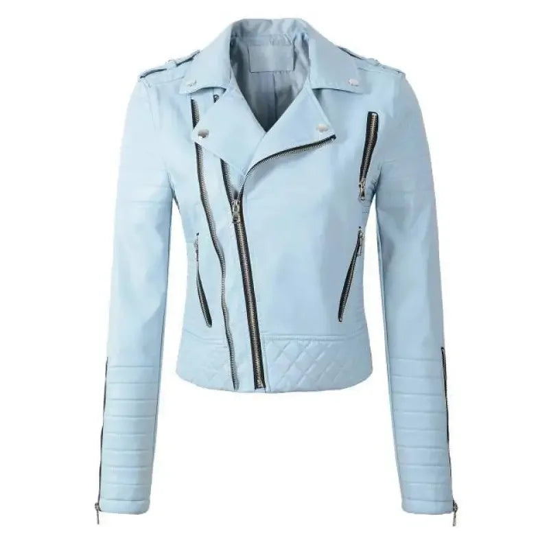 Fashionsarah.com Ladies Biker Jacket