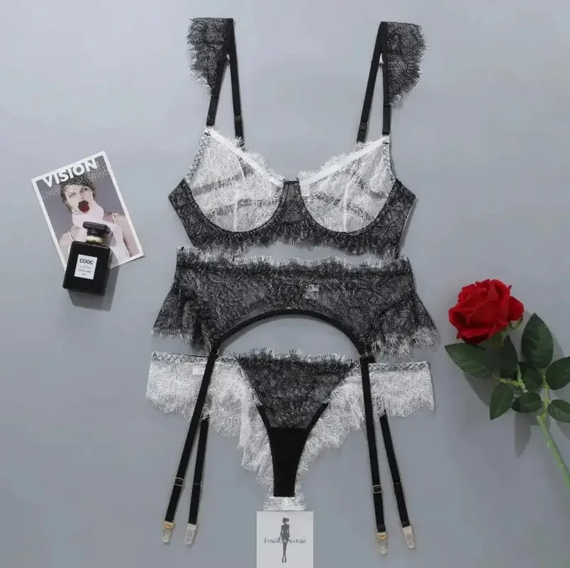 Fashionsarah.com Fashionsarah.com Nude Lingerie Lace Set