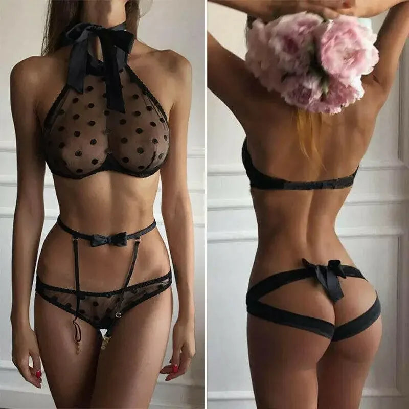 Open Bra Lingerie Set | Fashionsarah.com
