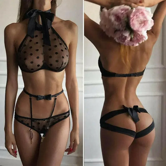 Open Bra Lingerie Set | Fashionsarah.com