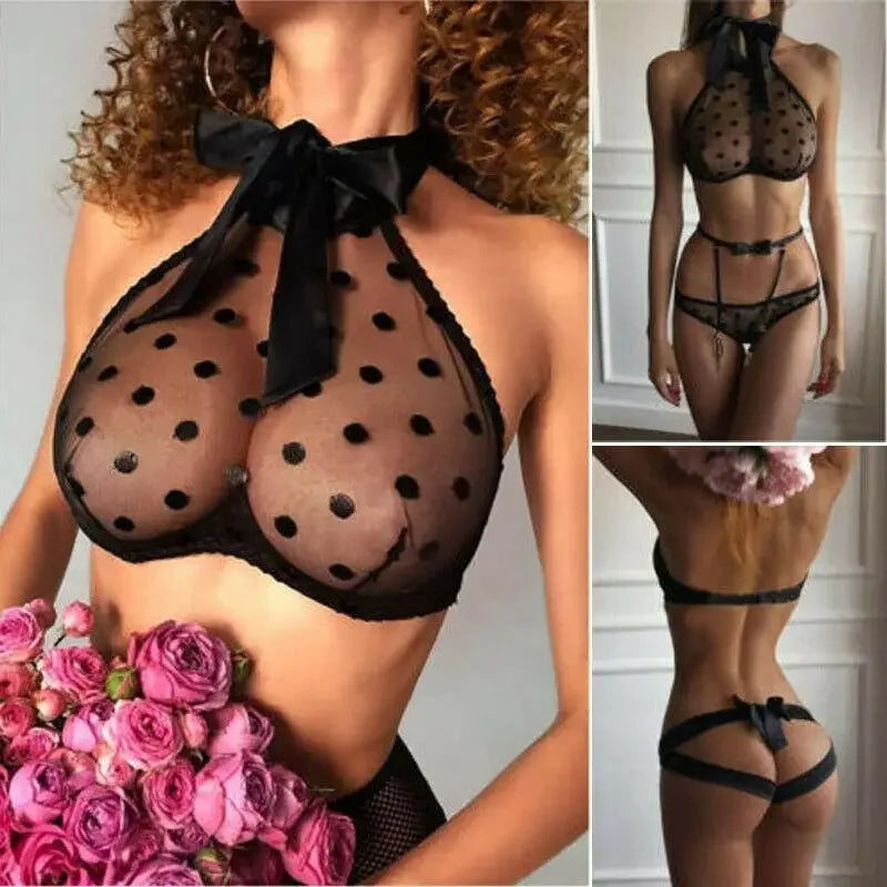 Open Bra Lingerie Set | Fashionsarah.com