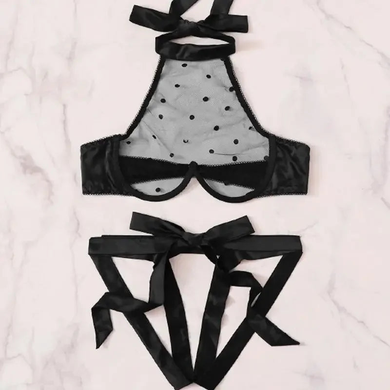 Open Bra Lingerie Set | Fashionsarah.com