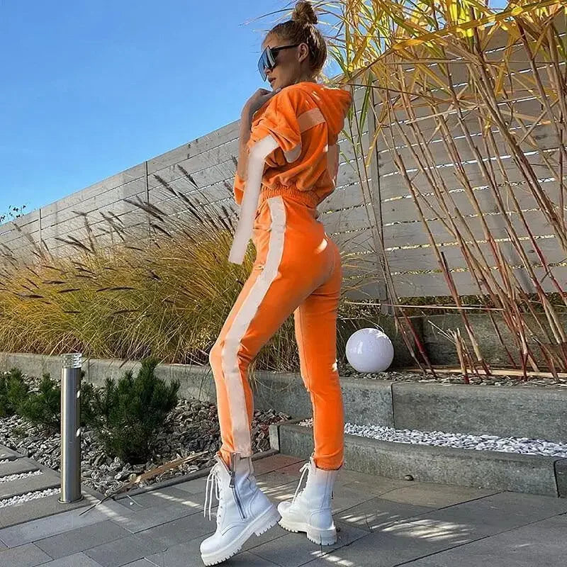 Fashionsarah.com Velvet Streetwear Sets