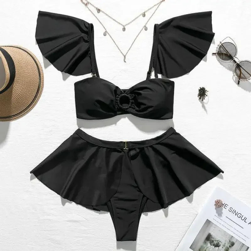 High Waist Bikini Skirt | Fashionsarah.com