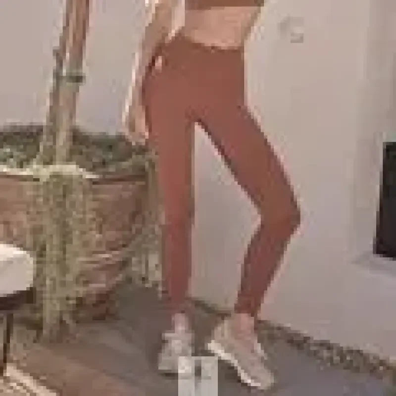 Fashionsarah.com Fashionsarah.com Backless Fitness Running Top and High Waisted Lifting Leggings