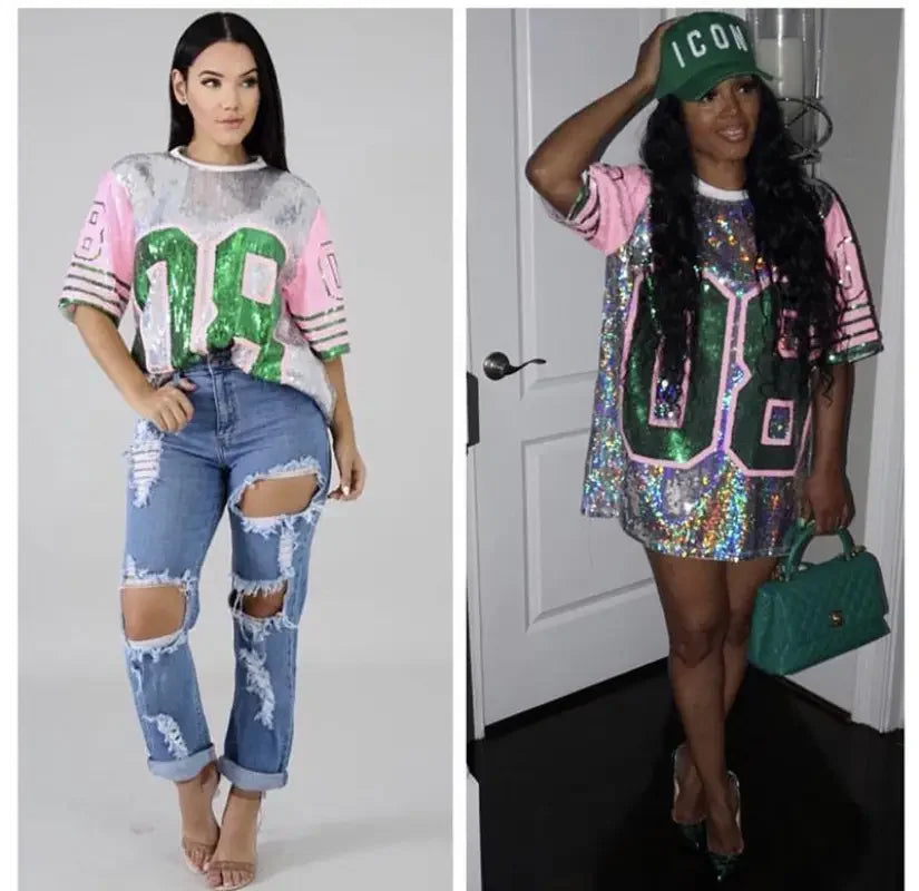 Women Loose Party T-Shirts | Fashionsarah.com