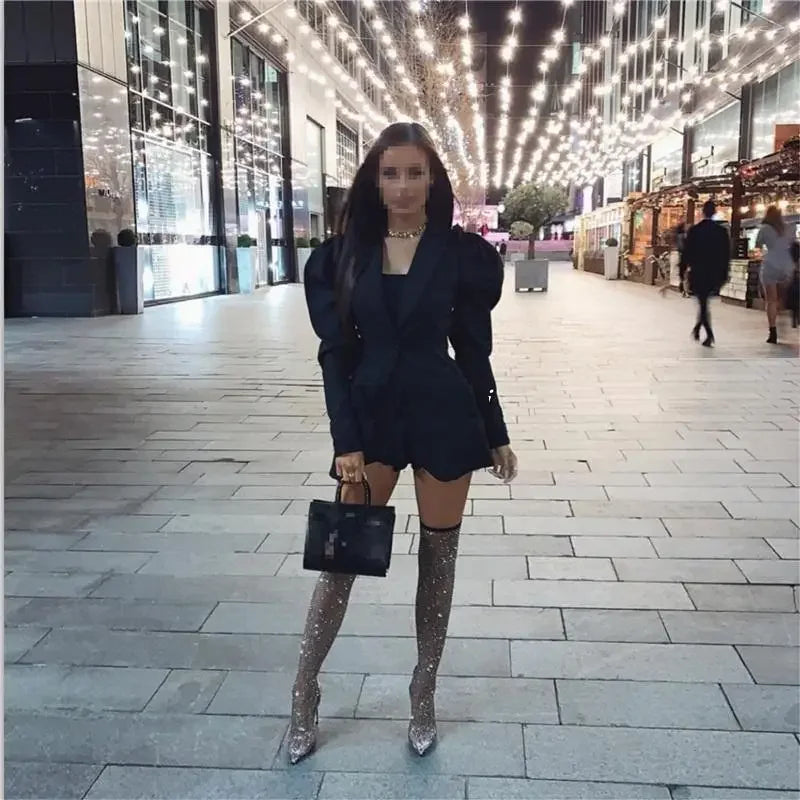 Glimmer Over the Knee Boots | Fashionsarah.com