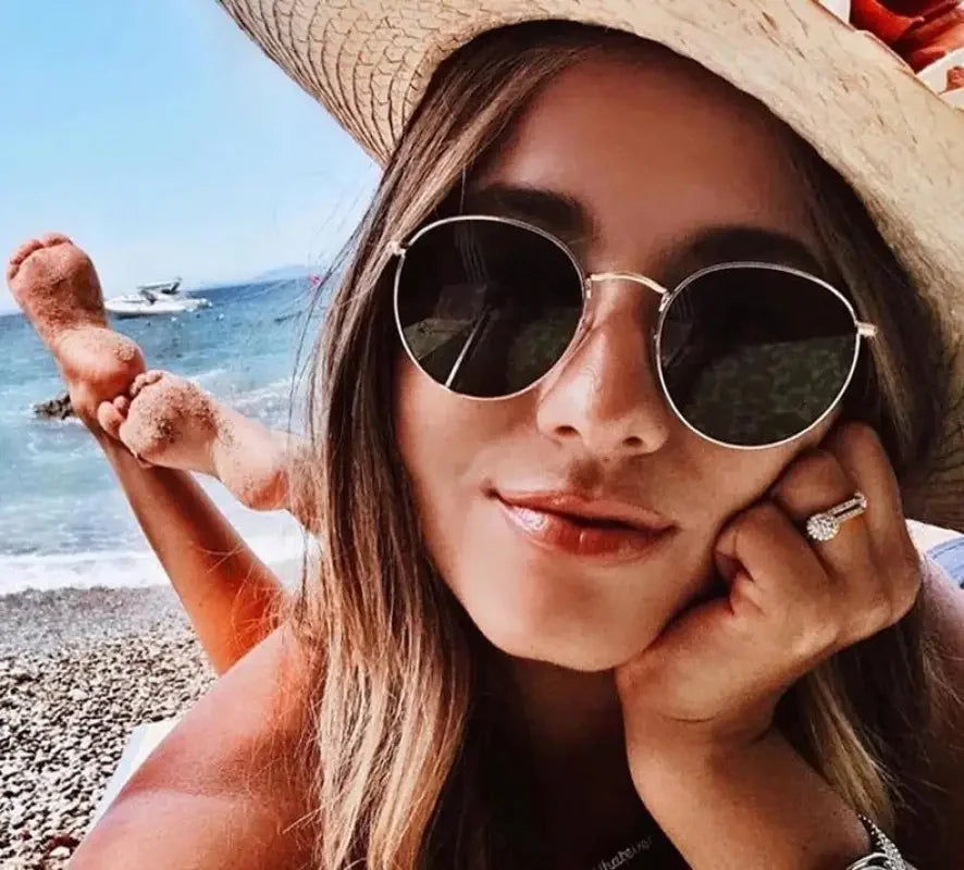 Unisex Round Sunglasses | Fashionsarah.com