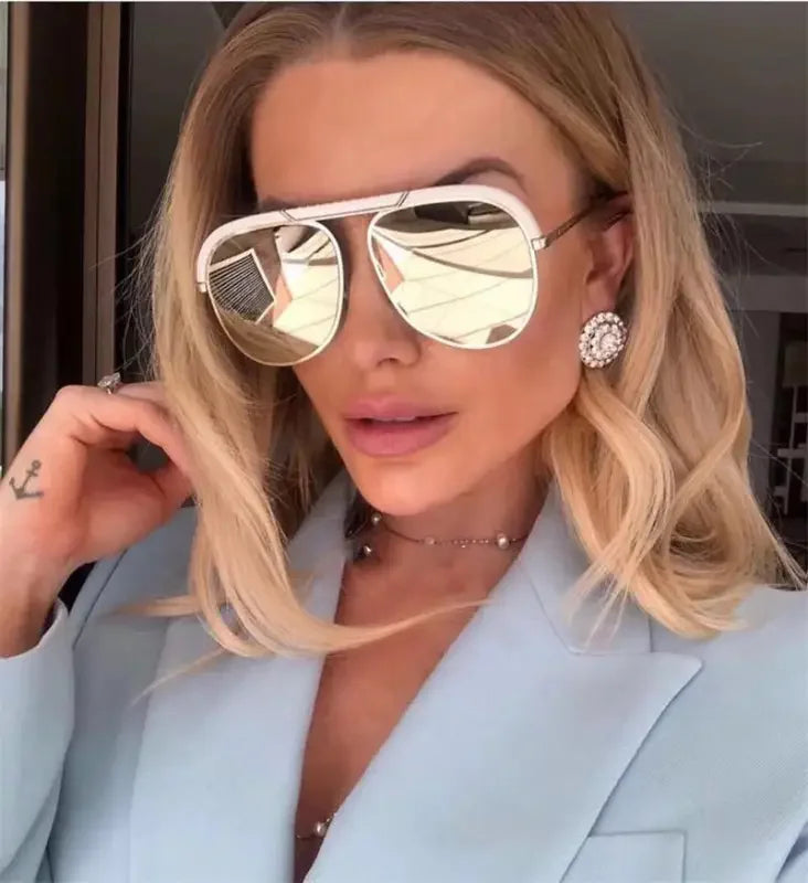 Mirror Pilot Sunglasses | Fashionsarah.com